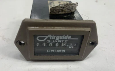 Airguide Quartz Counter Hour Meter 12-60V DC Time Count Totalizer - Image 1 of 4