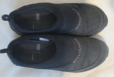 Zapato sin cordones informal mocasín Merrell Encore Stowe negro para mujer 9M ~ BONITO Foto 1 de 4