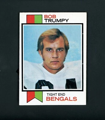 Bob Trumpy 1973 Topps - Cincinnati Bengals #7 EX-MT - Image 1 of 2