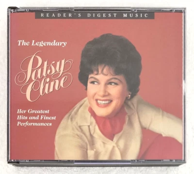 Reader's Digest Music The Legendary Patsy Cline - 3 CD Set - Her Greatest Hits Foto 1 de 4