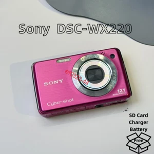 Sony Pink Cyber-Shot DSC-WX220 18.2 MP 10X Optical Zoom Wi-Fi NFC Digital Camera - Picture 1 of 1