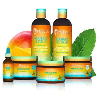 Mielle | Mango & Tulsi Botanical Blend Hair Care Products - Image 1 of 4