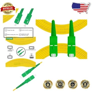Durable 100m OS2 9/125µm Fiber Optic Cable - Low Signal Loss, LSZH Safe Sheath - Afbeelding 1 van 8