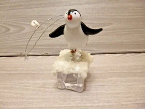 Christmas Penguin Tree Ornaments  With Ice Skates, 4" tall - Picture 1 of 3