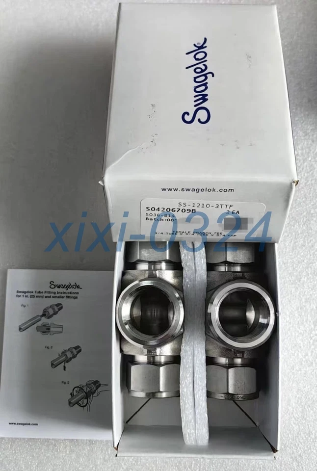 1 pieza NUEVA camiseta Swagelok SS-1210-3TTF virola/rosca interna vía DHL o FedEX Foto 1 de 2