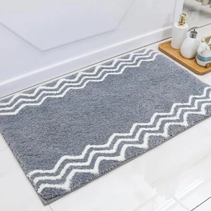 COSY HOMEER Extra Thick Bath Nursery Rugs for Bathroom - Anti-Slip Bath Mats - Picture 1 of 7