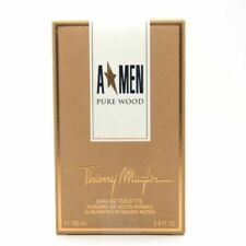 A*MEN PURE WOOD by Thierry Mugler 3.4 OZ/100 ML Eau De Toilette EDT Spray NIB