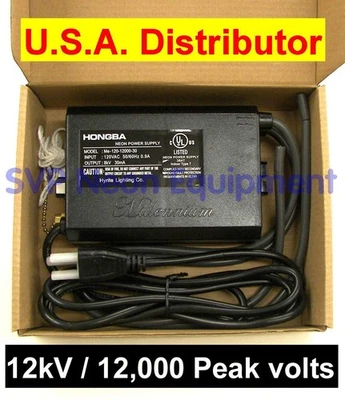 HYRITE LIGHTING COMPANY *NeonPro TWIN, ME-120-12000-30 NEON SIGN TRANSFORMER POWER SUPPLY NEW UL LISTED