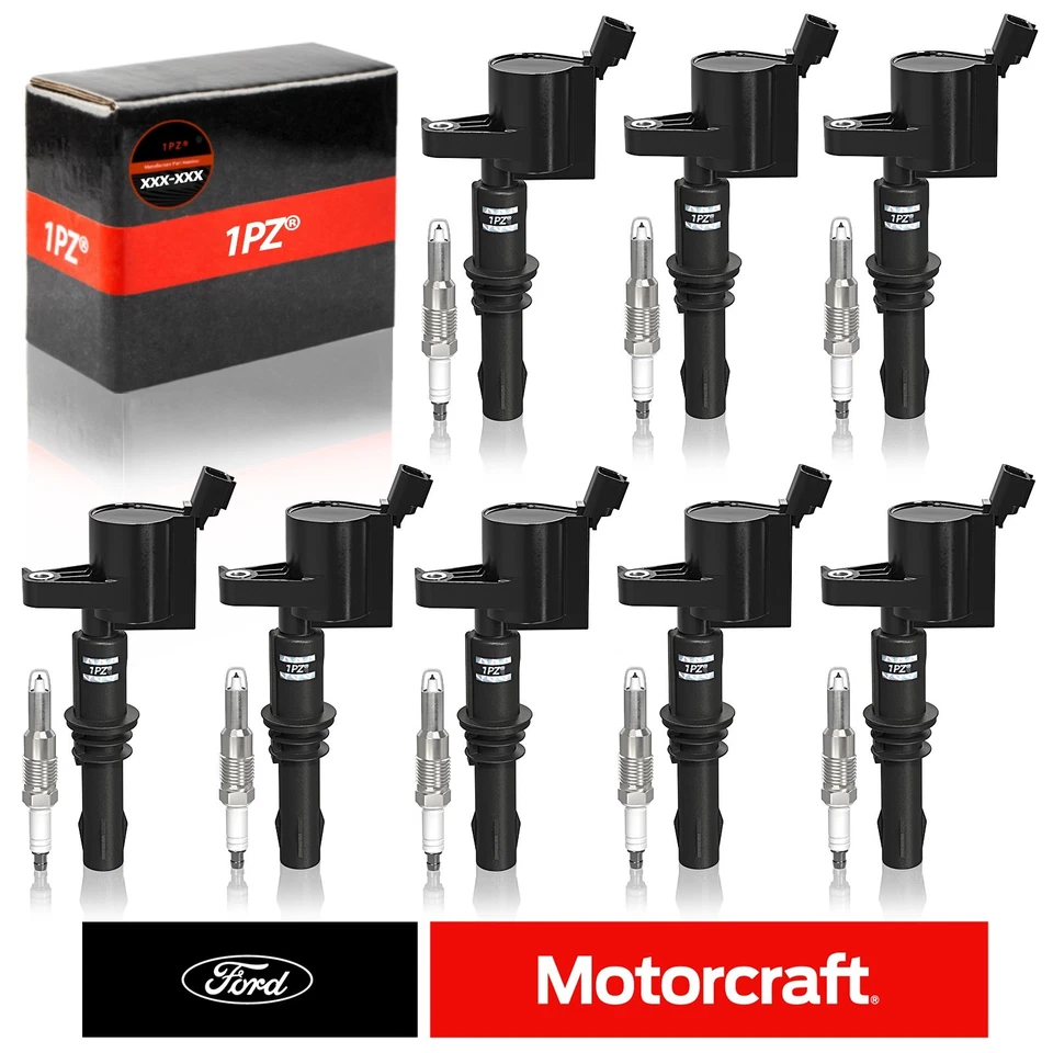 8x DG511 Motorcraft Ignition Coil& SP546 Spark Plug For Ford F150 5.4L 2004-2010 - Image 1 of 4