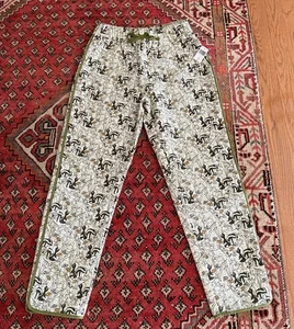 Disney Parks Bambi Printed Quilted Pants XS NWT NEW joggers drawstring thumper - Picture 1 of 9