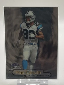1998 Fleer Brilliants Football Karte #11 Rae Carruth Carolina Panthers WR - Bild 1 von 2