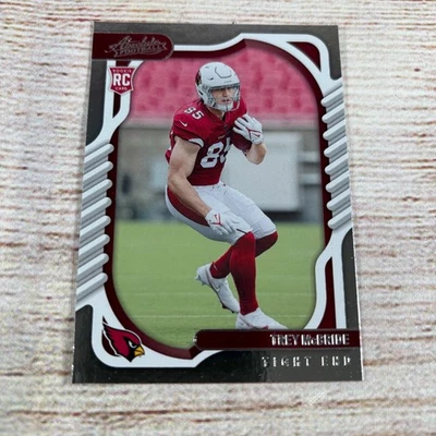 2022 Panini Absolute Football #137 Trey McBride (RC) - Image 1 of 2