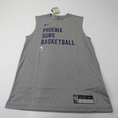 Phoenix Suns Nike NBA Authentics Dri-Fit Camisa Sin Mangas Para Hombre Gris Nueva Foto 1 de 3