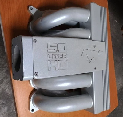 Ford Mustang GT40 1986-1995 colector de admisión tubular placa 5,0 302 pony para correr Foto 1 de 4