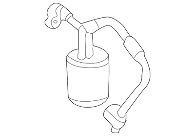 Genuine GM A/C Accumulator 15837995 - Image 1 of 4