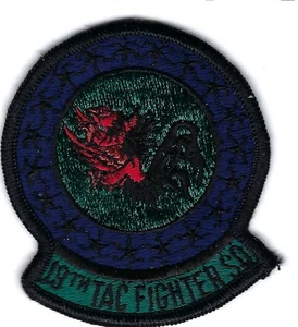PATCH USAF 19TH TAC FIGHTER SQ TFS SUBD SHAW AFB JT56 - Bild 1 von 1