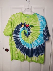 ARTFORMS TIE-DYE Vintage T-Shirt Peace Love Camping Nickerson State Park XL Un - Bild 1 von 11