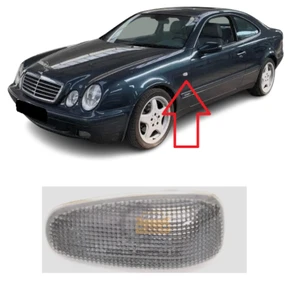 NUOVA MERCEDES BENZ CLK W208 1997-2002 INDICATORE PARAFANGO LATERALE RIPETITORE SINISTRO N/S - Foto 1 di 2