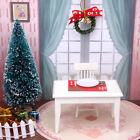 1/12 Dollhouse Mini Placemat Tableware Set Dollhouse Christmas Decor AccessoriFE