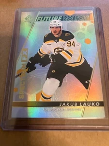 2022-23 UPPER DECK SP AUTHENTIC SPECTRUM FX JAKUB LAUKO - Picture 1 of 1