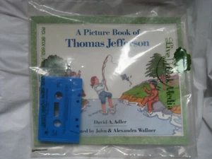 A Picture Book of Thomas Jefferson~Book & Tape~LBDAL - Imagen 1 de 2