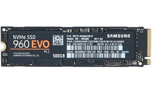 Samsung - MZ-V6E500BW - 960 EVO MZ-V6E500BW - 500 GB SSD - intern - M.2 2280 - P - Bild 1 von 3