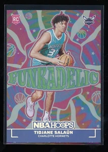 2024-25 Panini NBA Hoops Tidjane Salaun FUNKADELIC Charlotte Hornets #16 - Picture 1 of 2