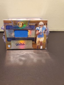 Zach Charbonet  2023 PANINI GOLD STANDARD ROOKIE PATCH AUTOGRAPH #'D 28/199 AUTO