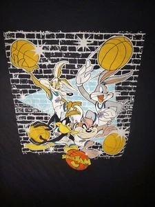Vintage T-Shirt Space Jam Size X-Large Mens 1990’s Jordan Looney Tunes  - Picture 1 of 11