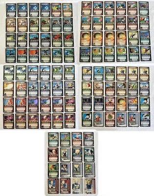 Dragon Ball Z TCG 112 Card lot | 3 Foils & 2 Hi-tech foils | ungraded | Dups - Image 1 of 4