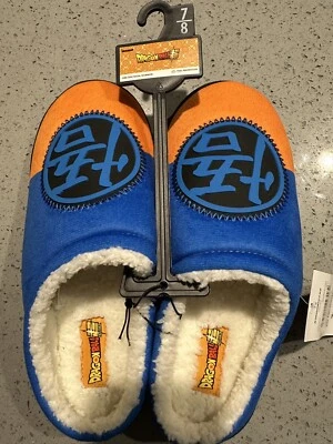 Dragon Ball Z Para hombres Talla 7 8 Zuecos Casa Zapatos Zapatillas Salón Zapatos Anime Niños Foto 1 de 4