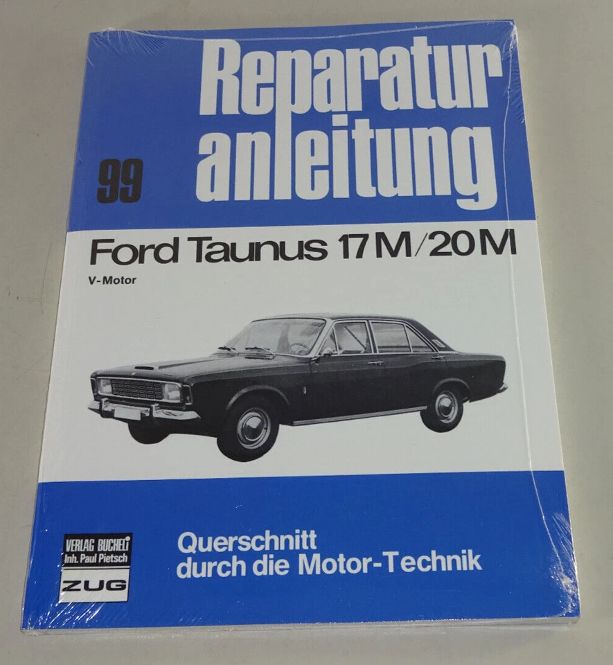 Manuale Di Riparazione Ford Taunus 17M 20 M - Tipo P5 - Anno 1964 Fino Al 1967