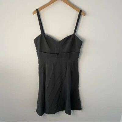 Vestido Temperley London mini gris línea A Foto 1 de 4