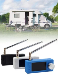 0.5-108mhz Portable Radio 1.9" IPS Pocket Radio FM/AM All Band Radio Receiver - Picture 1 of 29