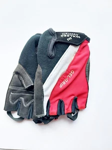 Walser Handschuhe Radhandschuhe Fahrradhandschuhe Gel-Grip Halbfinger Gr: M - Bild 1 von 3