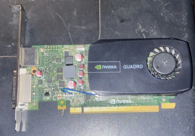 PNY Nvidia Quadro 1GB GDDR3 600 Video Graphics Card P/N VCQ600V2U-T Untested - Image 1 of 2