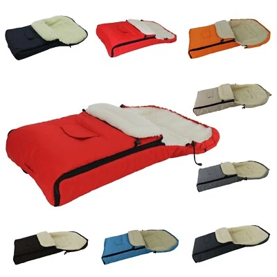 Neu Winterfußsack Fußsack für Kinderwagen, Schlitten oder Autositz - Bild 1 von 4