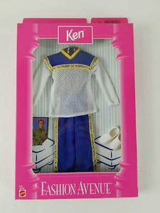 VTG 1998 Ken Fashion Avenue Ken Asst.18099 Sport Outfit NEW NRFB *READ* - Picture 1 of 18