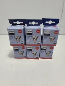 Philips Indoor Flood 50-Watt MR16 120-Volt Light Bulb, GU10 Base 6 Pack - Picture 1 of 4