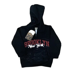 CD Copper Denim Boys Hoodie size 4 Black. Brooklyn New York - Picture 1 of 6