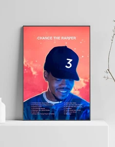 Chance The Rapper Coloring Book Album Premium Music Poster | Artwork Tracklist - Picture 1 of 4