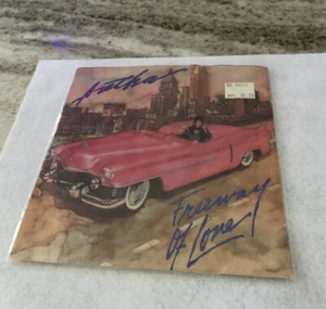 1985 ARETHA FRANKLIN - FREEWAY OF LOVE- 45 RPM + CADILLAC PIC SLEEVE NEAR MINT - Picture 1 of 4