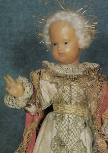 Alte Kunstpostkarte - Christkind (Wachs) - Bild 1 von 1