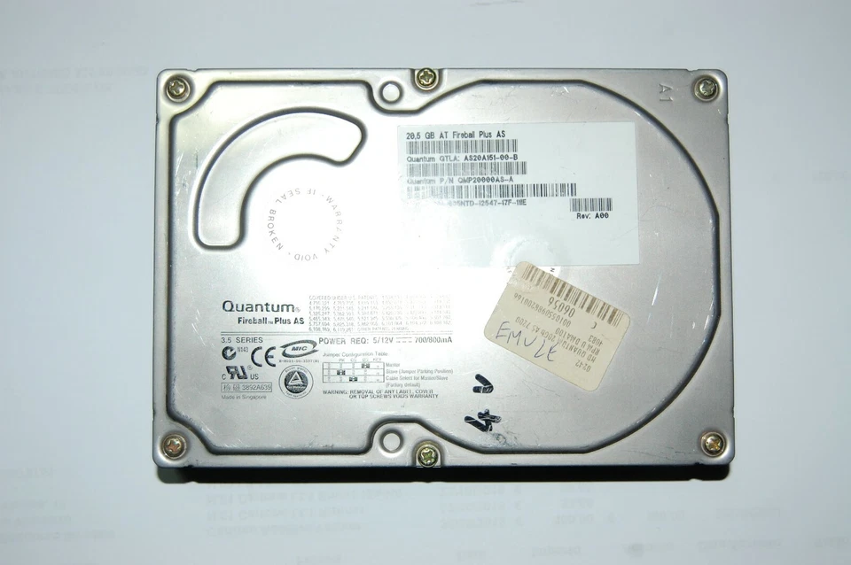 Hard disk IDE 3,5 - Immagine 1 di 1