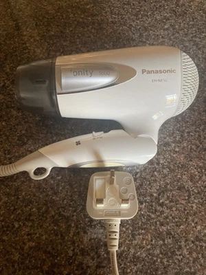 旅行吹风机松下离子折叠吹风机电线带适配器 — 第 1/4 张图片