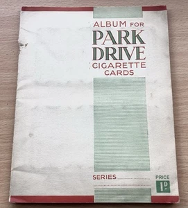 Vintage Cigarette Card Album Parker Drive Film Stars 48 Cards - Picture 1 of 6