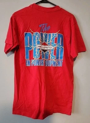 Camisa De Colección Años 90 Briggs & Stratton "The Power In Power Equipment" Talla Mediana Foto 1 de 4