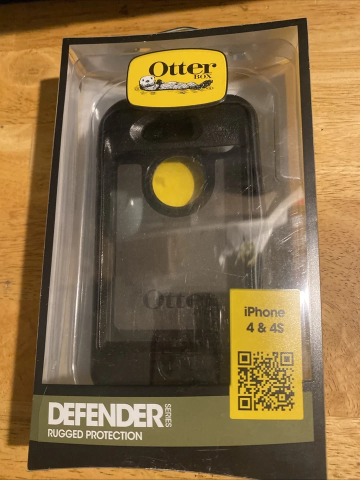Funda Colección OtterBox Defender Anthem para Apple iPhone 4, 4S Negra Foto 1 de 4