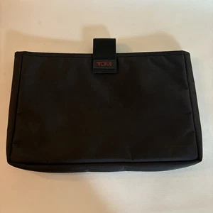 TUMI Alpha Padded Laptop Computer Sleeve Cover Black Ballistic Nylon 16” x 10” - Picture 1 of 6
