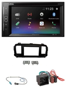 Pioneer Bluetooth MP3 USB 2DIN DAB DVD Autoradio für Citroen Jumpy Spacetourer a - Bild 1 von 8